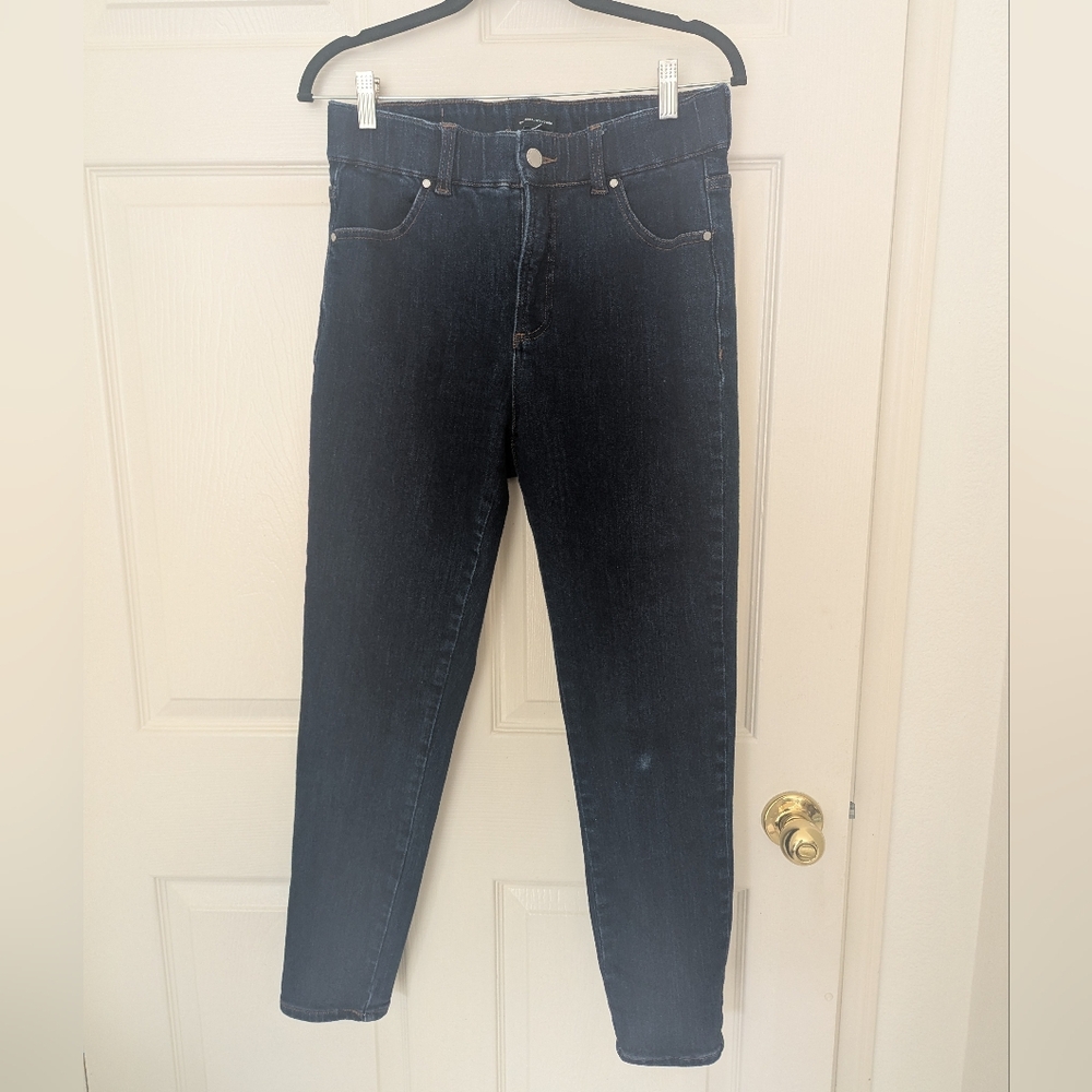 Universal Standard Dark Blue Ankle Jeans